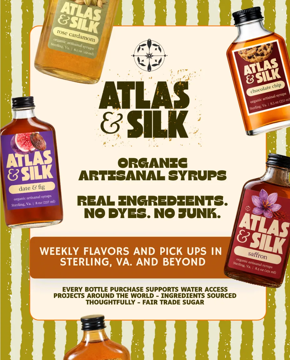 Atlas & Silk organic artisanal syrups